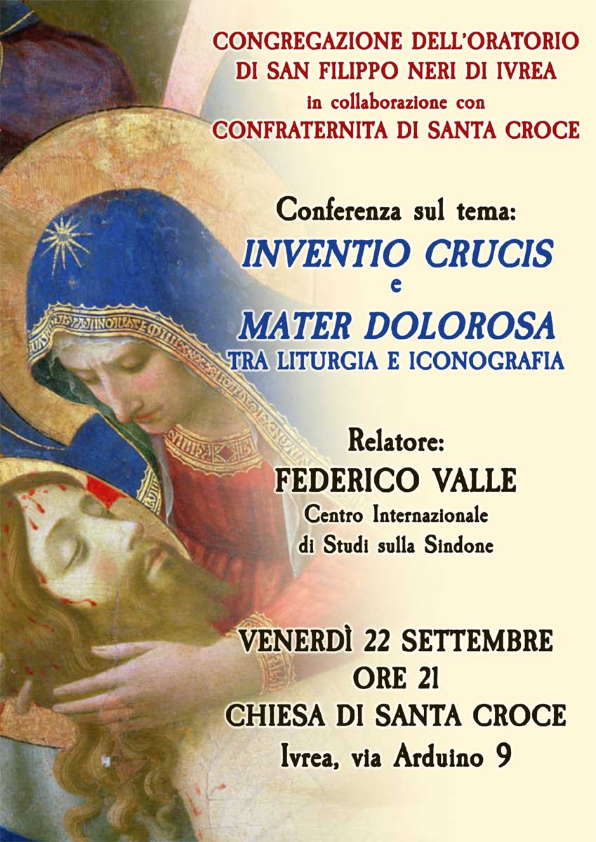 Conferenza “Inventio Crucis e Mater dolorosa: tra liturgia e iconografia”